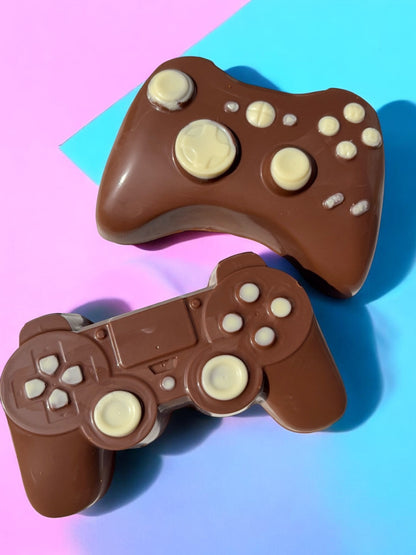 Stuffed Belgian chocolate gaming controller