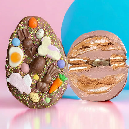 Stuffed Half Easter egg