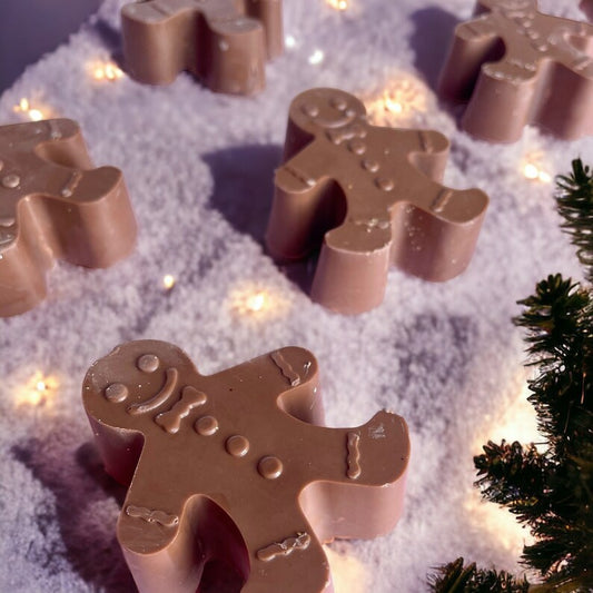 Stuffed chocolate gingerbread man