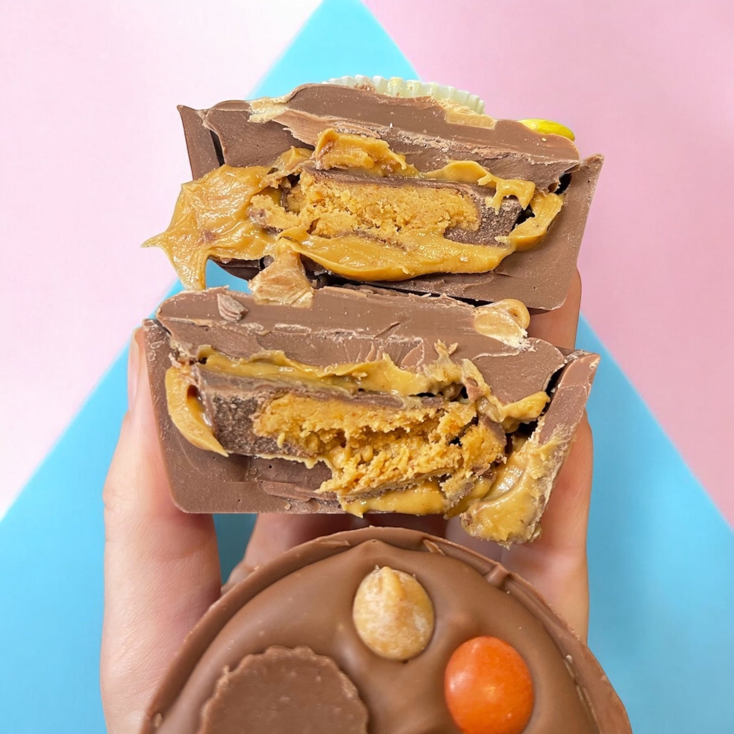 Reeses stuffed chocolate cup