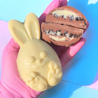 Stuffed Chocolate Easter Bunny