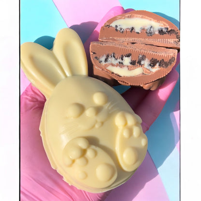 Stuffed Chocolate Easter Bunny