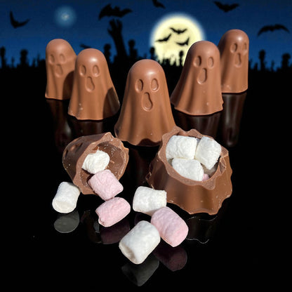 Halloween ghost hot chocolate bomb