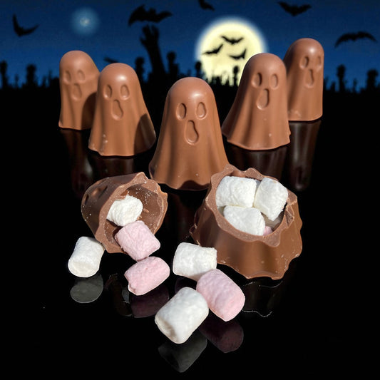 Halloween ghost hot chocolate bomb
