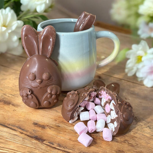 Easter bunny hot chocolate bomb